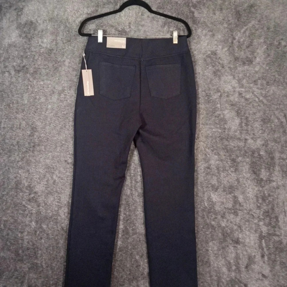 Soft surroundings the perfect Ponte straight leg pants full length size Medium w - Picture 3 of 8